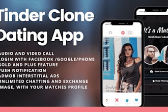 build dating website, online dating app clone tinder app, escort adult hookup