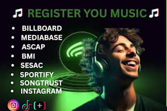 music registration bmi registration music pr biilboard bmi ascap  press release
