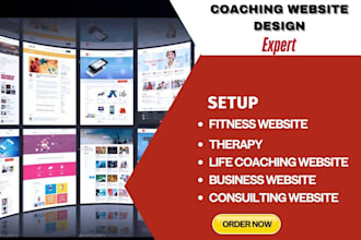 build life coaching, author, consulting, fitness, mental health therapy website
