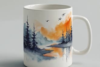 create custom and bulk coffee mug design