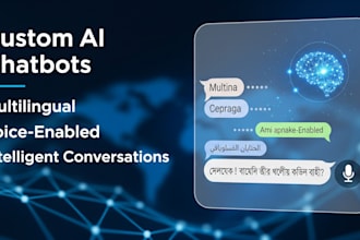 develop custom ai chatbots using openai, dialogflow, langchain, vapi, ai voice