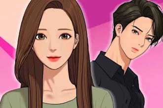professionally develop any webtoon promotion to boost your comic