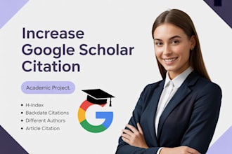 increase google scholar citations, and backdated citation using researchgate
