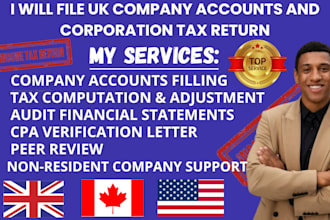 file UK company accounts and corporation tax return