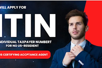 get your itin individual taxpayer number as irs caa, vat registration