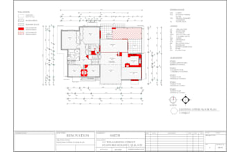 redraw your architectural floor plan in autocad or revit