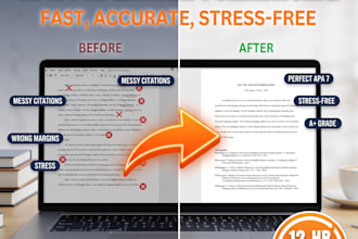 do professional apa 7th edition formatting and academic paper editing