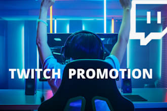 organic twitch promotion, kick promotion, to gain twitch and kick live viewers