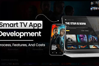 develop live tv app, samsung app, iptv player, lg tv, smart tv apps