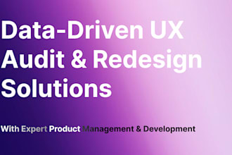 do UX audit and suggest improvements to drive key ecommerce metrics