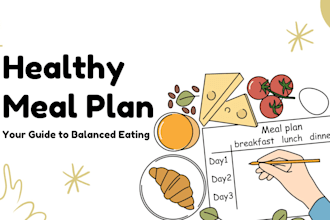 be your nutritionist and create your personalized meal plans