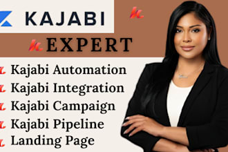 kajabi professional website design, kajabi sales funnel landing page automation