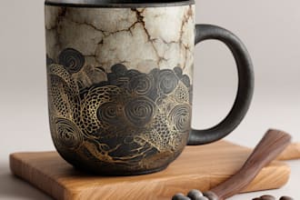 create custom and bulk coffee mug design