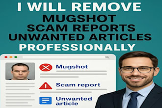 permanently delete bad articles and harmful links, remove negative content