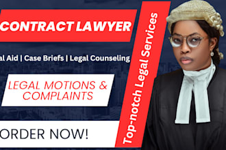 be your online lawyer, provide legal aid, counseling, and support
