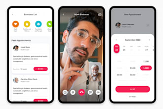 build healthcare app, telemedicine app, hospital app, medical app, doctor app