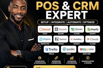 toast square clover shopify dripos pos notion monday claude trello pod zoho crm