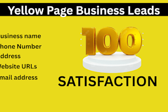 niche targeted b2b email list from yellow pages for email blast