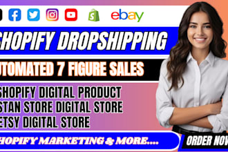 set 80k shopify digital product store stan store esty shop gumroad beacon ai
