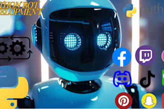 setup custom automated bot, reddit bot, twitter x bot, discord bot, telegram bot