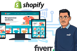 be your personal shopify developer for updating or redesign