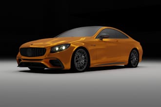fix 3d racing car model, asset suv sport car,  vehicle exterior car, pbr texture