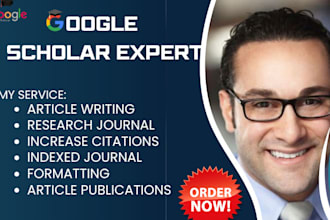 write and publish research article google scholar journal publication citations