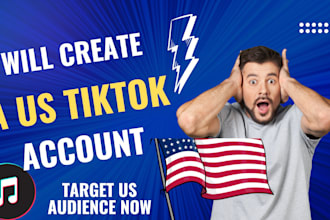 create a USA based tiktok account with beta program for you