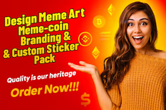 design meme art memecoin art meme design