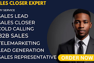 be your web3 lead expert sales closer sales rep and high ticket sales closer