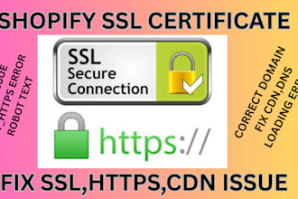 install ssl certificate fix ssl http cloudflare dns shopify website error