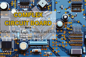 design pcb enclosure, pcb layouts schematics 3d models and circuit board design