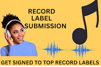 do record label submission to top active record label to get signed