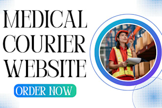 courier website medical website  medical courier