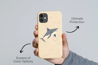 create phone case tshirt designs for print on demand