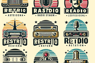 design high quality radio stations logo with express delivery