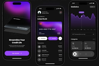 build fintech app, bank app, payment app, loan app, investment app, neobank app