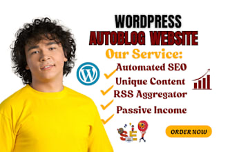 create automated news website with autoblog, autopilot wordpress ai news website