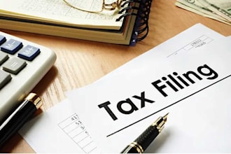 file USA annual tax return, sales tax return, all states