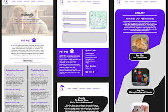 create a full functional woocommerce or business site