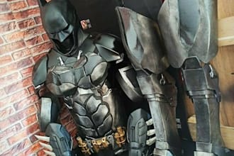 create 3d printing cosplay characters, wearable cosplay character, cosplay mask