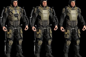 accurate 3d game model,ue5 modeler,unique roblox avatar model,unity3d, blender3d