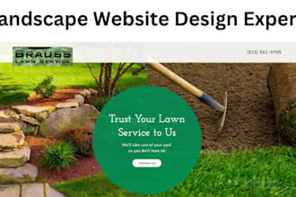 do landscaping lawncare roofing cleaning vacation plumbing rental website design