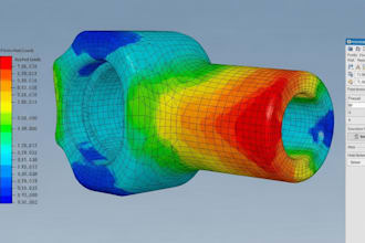 perform fea simulation and meshing using ansys or hyperworks
