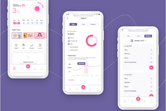 develop period tracker app, ovulation tracker app, health app, pregnancy app