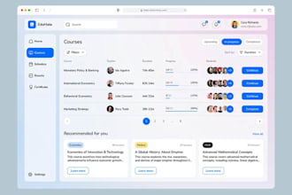 develop school management app, student portal app, teacher dashboard app