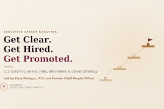 coach you on resumes, interviews, and career goals