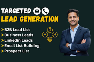 do b2b lead generation, email list building, direct cell phone using lusha