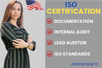 prepare to get iso 9001, 27001 14001 45001 documentation, qms, iso certification