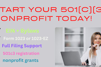 register your nonprofit help you get 501c3 tax exempt status